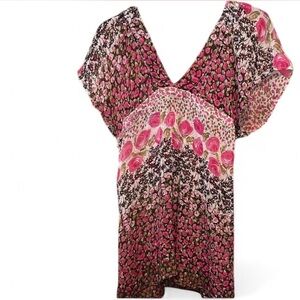 Angie Multicolor Floral Blouse